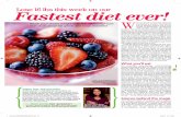Fastest diet ever! - Dr. Mark Hyman · 3/19/12 WOMAN’S WORLD 19 Our nutrition team followed Dr. Hyman’s guidelines to create these yummy menus for you to try. Dr. Hyman recommends