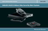 SAILOR H4122 Iridium Ship Security Alert System · Introduction Thank you for choosing our equipment and Congratulations on Your new Iridium Ship Security Alert System. We hope everything