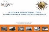 FREE TRADE WAREHOUSING ZONES - ficcifwi.com Sethi.pdf · free trade warehousing zones a game changer for indian agri food supply chain. food & agri supply chain –characterstics