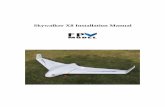 Skywalker X8 Installation Manual - fpvmodel.com Skywalker X8 is specially ... spread the glue evenly over the wing and both sides of the layers ( the layer marked with T board belongs