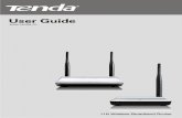 N30 11N Wireless Broadband Router User Manual - Tenda · N30 11N Wireless Broadband Router User Manual 3 ... Plus, combining the function of a router, ... Please unpack the box and