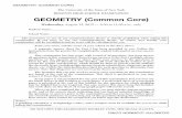 GEOMETRY (Common Core) - Regents Examinations · The University of the State of New York REGENTS HIGH SCHOOL EXAMINATION GEOMETRY (Common Core) Wednesday, August 12, 2015 — 8:30