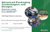 Advanced Packaging Technologies and Designs - … · Advanced Packaging Technologies and Designs Zhenxian Liang Email: liangz@ornl.gov Phone: 865-946-1467. ... Structural Integration