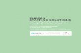 EMBERS STAFFING SOLUTIONS SOCIAL … STAFFING SOLUTIONS SOCIAL ENTERPRIZE CASE STUDY 2015 Prepared for Trico Charitable Foundation By Karen Taylor & Jana Svedova Sauder Centre for