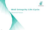 Well Integrity Life Cycle - AIChE · Well Integrity Life Cycle ... • Petronas, Technical Integrity Process Safety ... standard and identify the MAHs & the hardware barriers to