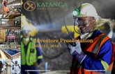 2016 Katanga AGM presentation v6 - Katanga Mining …/media/Files/K/Katanga-mining-v2/reports...This presentation may contain forward-looking statements, including, but not limited