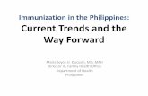 Immunization in the Philippines: Current Trends and … in the Philippines: Current Trends and the ... neonatal tetanus among the births ... Immunization in the Philippines: Current