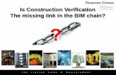 Is Construction Verification The missing link in the BIM ... - Construction Verification.pdf · t h e t r u s t e d n a m e in m e a s u r e m e n t Agenda • History • BIM •