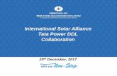 International Solar Alliance Tata Power DDL Collaborationisolaralliance.org/docs/GetTogether/Eighth Get Together/TPDDL.pdf · • TPDDL is a power distribution utility based out of