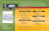 Paulson SkillCheck - Training Assessment Tool · Paulson SkillCheck - Training Assessment Tool ... employee needs resulting in the maximum return on your training investment. Injection