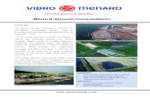 Menard Vacuum Consolidation - Vibro Menard · The Menard Vacuum Consolidation method is an atmospheric consolidation system used for preloading soft saturated fine grained soils such
