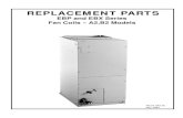 REPLACEMENT PARTS - Documents Indexingicpindexing.toddsit.com/documents/086477/49604100300.pdfREPLACEMENT PARTS EBP and EBX Series Fan Coils -- A2,B2 Models 49604100300 May, 2003 KEY