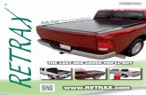 - WordPress.com · The rigid design of Retrax ™ covers improves the aerodynamics of a pickup for an increase in gas ... seal to help keep the bed dry. The Retrax ...