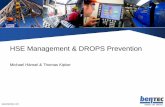 HSE – Management & DROPS Preventiondropsonline.org/downloads/minutes28nov/11 HSE Management & DROPS...HSE Standards Worldwide . International accepted and local norms has to be considered
