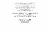 17th INTERNATIONAL CONFERENCE ON THE … · NATIONAL COMMITTEE OF INTERNATIONAL FEDERATION ... A.V.Starov, K.Yu.Timofeev ... Room 220: Chair: Vadim Lebiga 16:00 ID 283 Alexander Kosinov