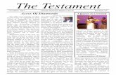 The Testament - mylmbc.orgmylmbc.org/newsletter/nov2013.pdf · Total Church Commitment to Bible Study and Prayer Acts 4 31 And when they had prayed, ... Archie Perry • Krystal Holman