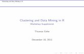 Clustering and Data Mining in R - Workshop …biocluster.ucr.edu/~tgirke/HTML_Presentations/Manuals/Clustering/...Clustering and Data Mining in R Data Preprocessing Data Transformations
