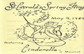 St. Gerald Spring Fling, May 9, 1989 : Cinderella, a Musical · Title: St. Gerald Spring Fling, May 9, 1989 : Cinderella, a Musical Subject: St. Gerald Catholic School -- Oak Lawn,