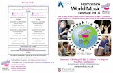 How to book… Hampshire World Musicdocuments.hants.gov.uk/hms/HampshireWorldMusicFestprogramme20… · African drums, including Djembes. West African drumming is typically constructed