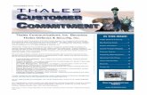 Thales Communications, Inc. Becomes IN THIS … technology base and enhanced its product portfolio. ... Key features include: ... Thales offers the world’s leading scalable, ...