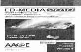 ED-MEDIA 2010 ; Vol. 4 - Verbundzentrale des World Conferenceon Educational Multimedia, HypermediaTelecommunicafions TIB/UB Hannover 132468 131 Associationfor theAdvancementofComputingIn