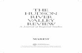 THE HUDSON RIVER VALLEY REVIEW · The Hudson River Valley Review will consider essays on all aspects ... elementary school educators, environmental ... an investment broker from New
