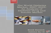 The World Diabetes Market, 2007-2025: An Analysis of …s3.amazonaws.com/zanran_storage/€¦ · The World Diabetes Market, 2007-2025: An Analysis of Diabetes Drug and Insulin Market