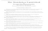 The Mandukya Upanishad - SBSS.itsbss.it/pdf/mandukya.pdf · The Mandukya Upanishad by Swami Krishnananda, The Divine Life Society, Sivananda Ashram The Mandukya Upanishad by Swami