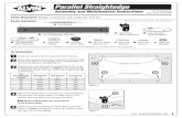 Parallel Straightedge - Alvin IT©2011 Alvin & CompAny, inC. 1 Parallel Straightedge Assembly and Maintenance Instructions For model series 1101, 1102, and 2201 ... Connect to spring
