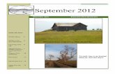 September 2012 - South Dakota State University · September 2012 September2012 Newsletter ... ty in Great Plains grasslands with the U.S. Geolog- ... Answers to previous questions