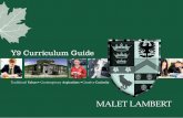 Y9 Curriculum Guide - Malet Lambert School ·  · 2017-04-24Y9 Curriculum Guide ... Introduction Curriculum and learner success throughout the key stages. ... • Visit local exhibitions