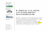 United States Department of Agriculture Federal Crop ... · United States Department of Agriculture LARGE CLAIM STANDARDS HANDBOOK FCIC-Approved Standards and Procedures for Handling