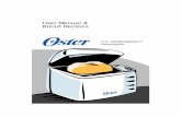 User Manual & Bread Recipes - The Home Depot · User Manual & Bread Recipes. Important Safeguards When using electrical appliances, basic safety precautions should always be followed
