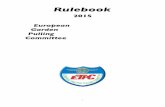 Rulebook - Tractor Pulling · EGPC thanks to all national organizations for their help to make this rulebook. Neither the EGPC Board nor the Tech & Safety Board nor any of their members