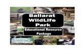 RESOURCE BOOKLET FINAL word - Ballarat Wildlife Park · Ballarat Wildlife Park - Internal Office Use Only Booking Confirmation ... We operate on an invoice system and each school