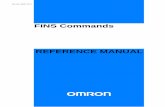 FINS Commands - myOMRON · iii About this Manual: This manual describes the FINS commands used for communications in OMRON networks and includes the sections described below.