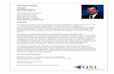 Michael Starkey - QSI Consulting · Michael Starkey . President . ... Educational Background . ... In the Matter of the Board's Investigation and Review of Local Exchange Carrier
