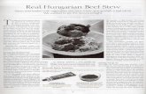 with the authentic recipes I found, I cut large pieces—11/2 inches—a size that kept the meat from turning stringy or falling apart during cooking.
