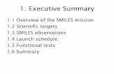 1. Executive Summary - JEM/SMILES - JAXAsmiles.tksc.jaxa.jp/document/pdf/SR01-20090603.pdf1. Executive Summary 1.1 Overview of the SMILES mission 1.2 Scientific targets 1.3 SMILES