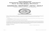 (ACN 000 538 803) ANNUAL REPORT 2016-2017 Report 2017.pdf · (ACN 000 538 803) ANNUAL REPORT 2016-2017 ... (including Australian Railway History and Railway Digest) ... Shane O’Neil