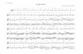 C major Canon - Classical Music Leadsheetsclassical-music-leadsheets.com/PDF/Pachelbel_Canon.… ·  · 2015-11-14##c ∑ d a ∑ b mf g d ∑ g a ˙˙ d a ˙˙ b mf g d ˙˙ g a