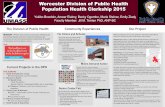 Worcester Division of Public Health Population Health Clerkship 2015 ·  · 2016-02-01Worcester Division of Public Health . Population Health Clerkship 2015 . Yukiko Bowdoin, Ameer