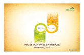 KRBL Corporate Presentation 05122014 - krblrice.comkrblrice.com/fy-2015/presentation/corporate_presentation_nov14.pdf · (MT/hr) Packing (MT/hr) Ghaziabad Rice Processing ... Formulates