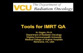 Tools for IMRT QA - American Association of Physicists in ... · Tools for IMRT QA N. Dogan, Ph.D Department of Radiation Oncology Virginia Commonwealth University Medical College