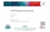 zPCR Capacity Sizing Lab - SHARE · zPCR Capacity Sizing Lab John Burg IBM ... CICS®, DataPower®, DB2®, e business ... The IBM tool to properly size mainframe upgrades