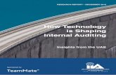 How Technology is Shaping Internal Auditing€¦ · Internal Audit Usage of Data Mining or ... is pleased to release this research report on How Technology is Shaping Internal Auditing