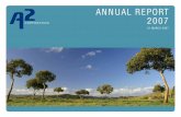 ANNUAL REPORT 2007 - NZX · ANNUAL REPORT 2007 31 MARCH 2007 ... Furthermore, the strategy also provides the ability to maintain, ... excellent job of producing and marketing a2 Milk™,