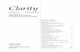 Clarity, no. 58, p. 37 - clarity-international.net · personal pronouns and gender: a dialogue 37 ... written by Jyoti Sanyal, ... our skills and to provide specific training to