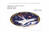 SPACE SHUTTLE MISSION STS-67 · SPACE SHUTTLE MISSION STS-67 PRESS KIT MARCH 1995 ... insignia atop the Instrument Pointing System (IPS) , ...