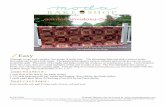 1 Jelly Roll {Fern Hill by Jan Patek Quilts}modabakeshop.com/.../2016/08/MBS-garden-windows-quilt.pdf1 Jelly Roll {Fern Hill by Jan Patek Quilts} 2-1/2